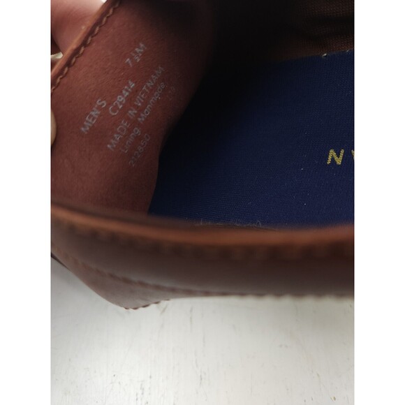 Cole Haan Grand OS Brown Wingtip Leather Dress Shoes C29414 Mens Size 7.5 M US - Picture 8 of 11